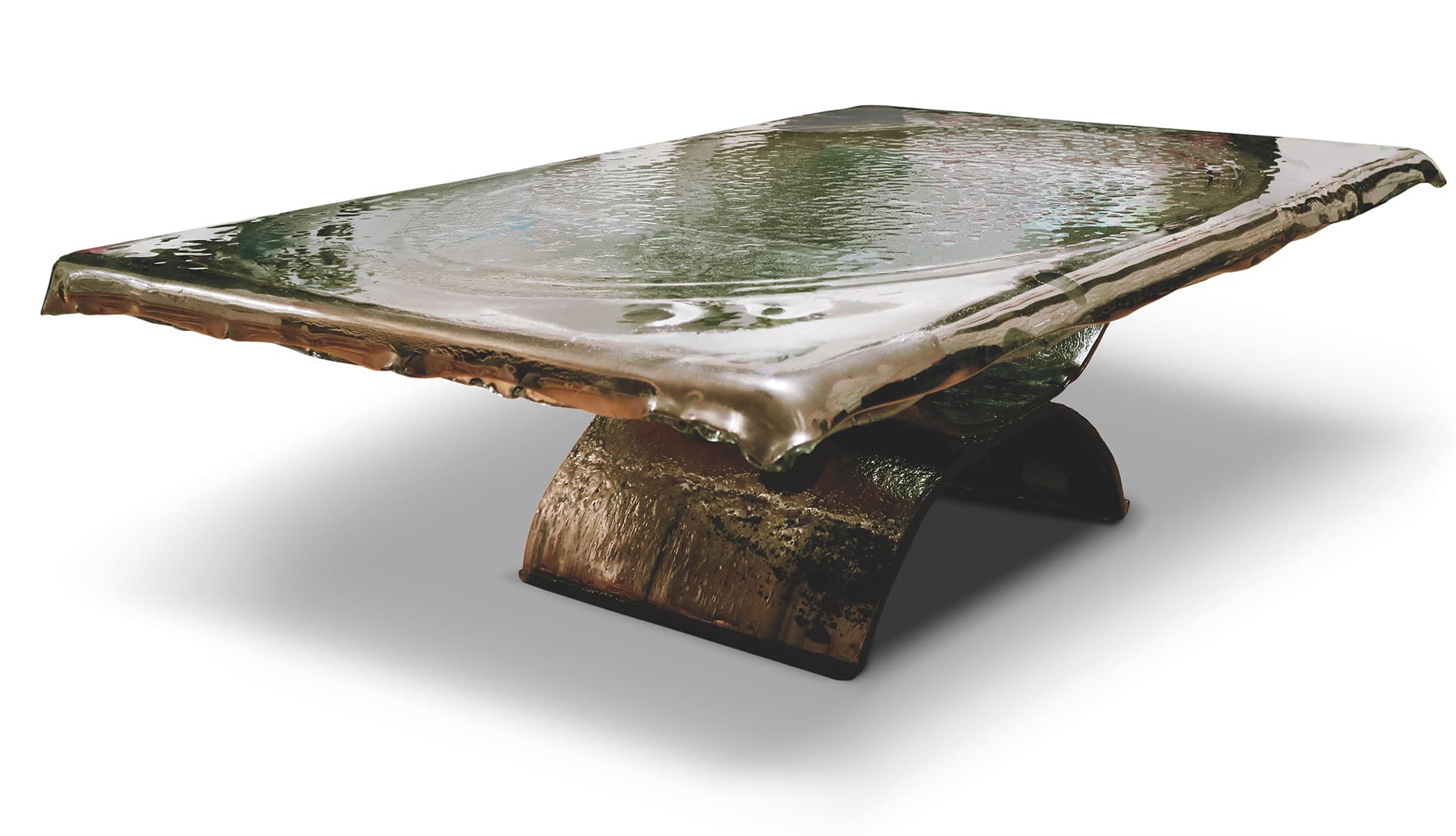 Melted silk