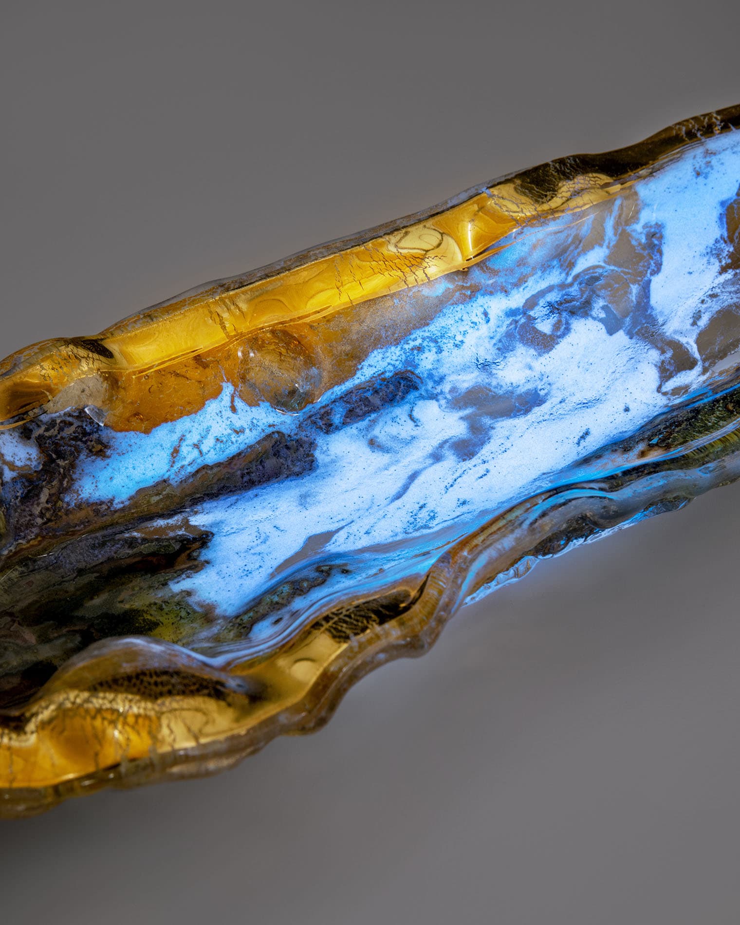 Blue aura
